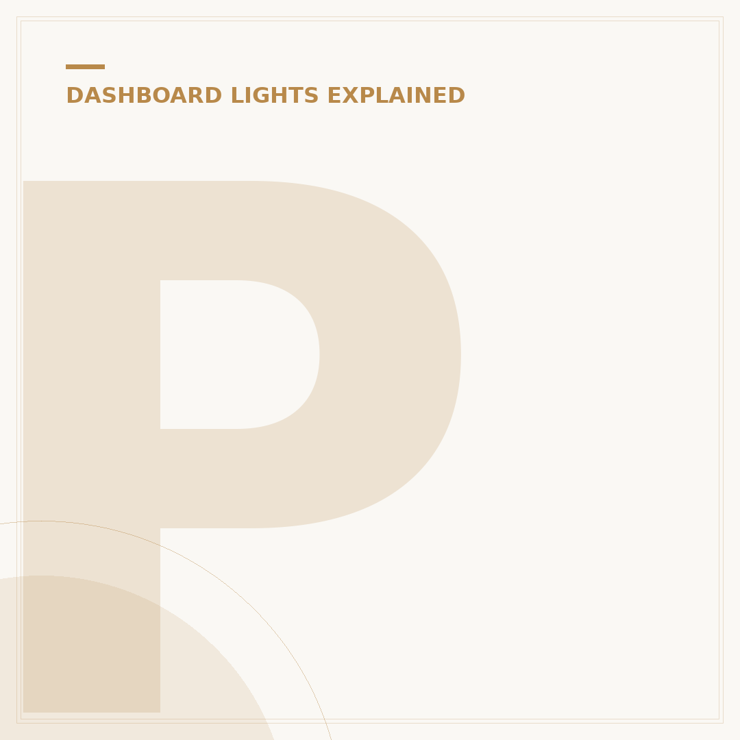 Peugeot Dashboard Warning Lights Symbols Explained