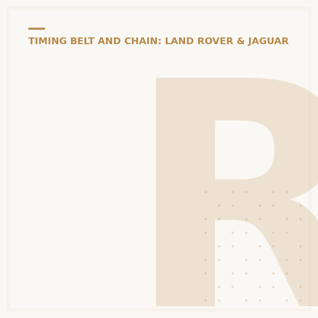 Range Rover Evoque Timing Chain Recall: What to Check