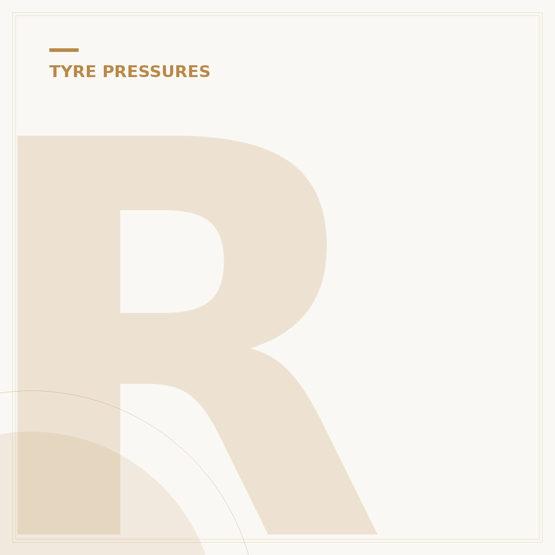 Range Rover Evoque Tyre Pressure: Find Yours