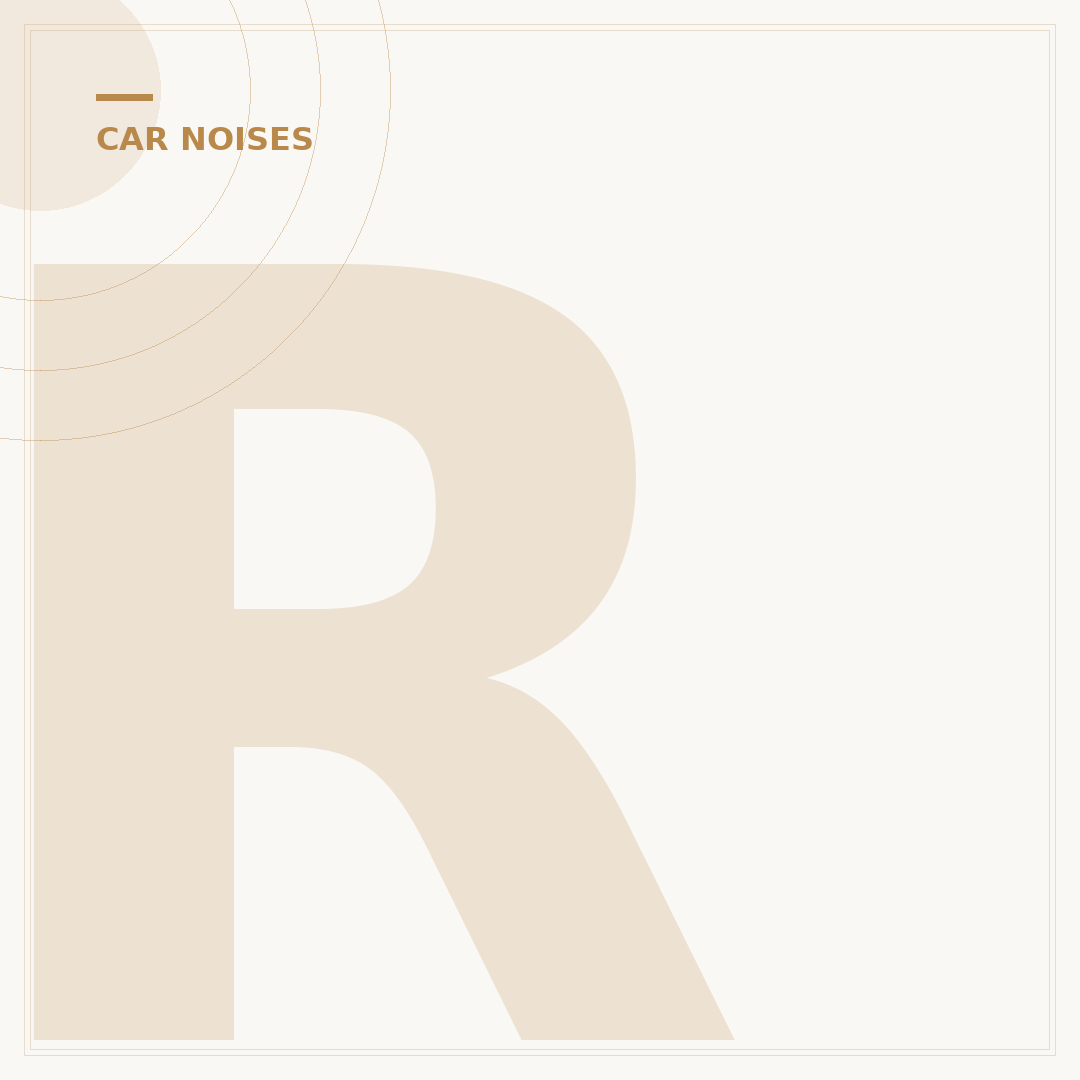 Rattling Noise Under Car: Causes and Solutions