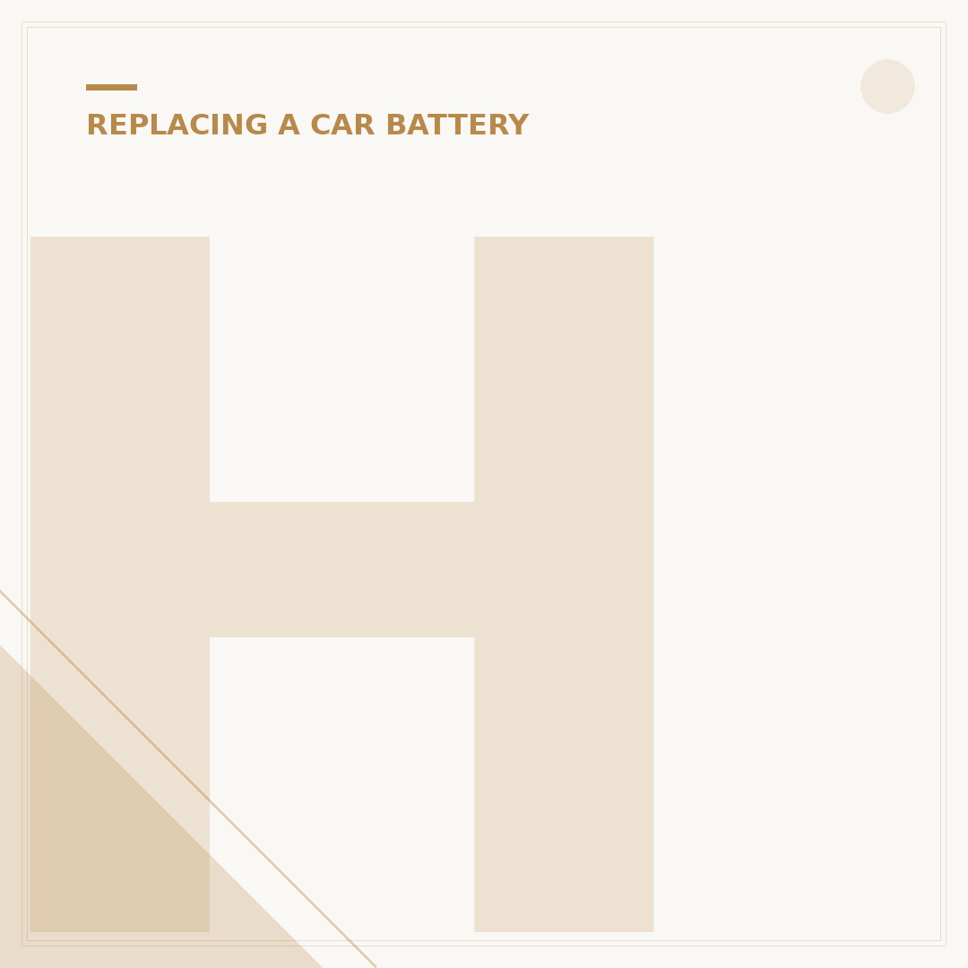 How to Reconnect Car Battery Safely After Removal