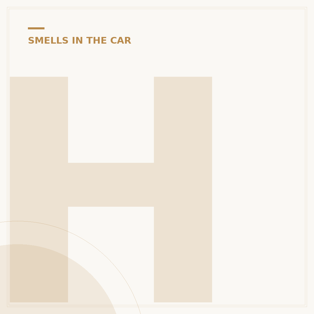 How to Remove Gas Smell from a Car