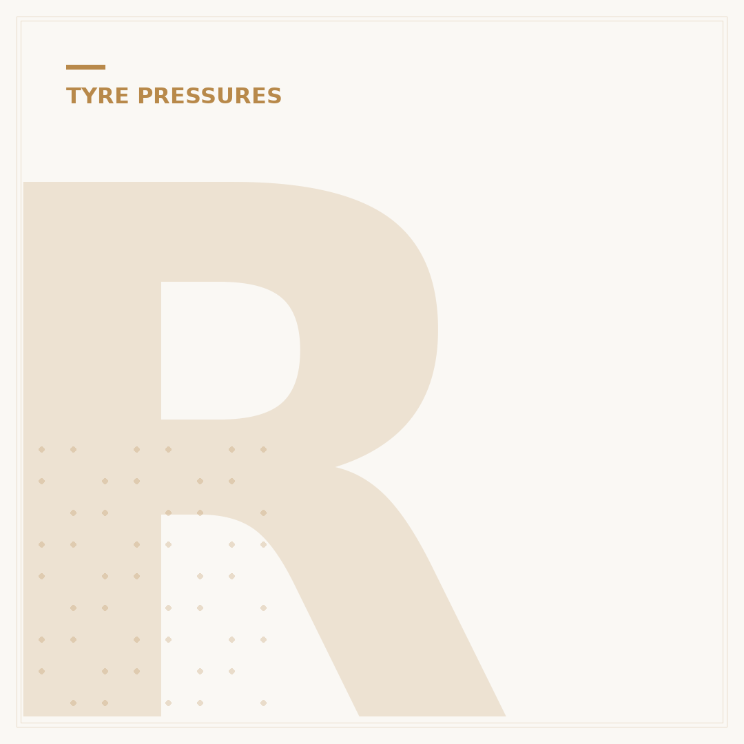 Resetting Tyre Pressure: When and How to Check