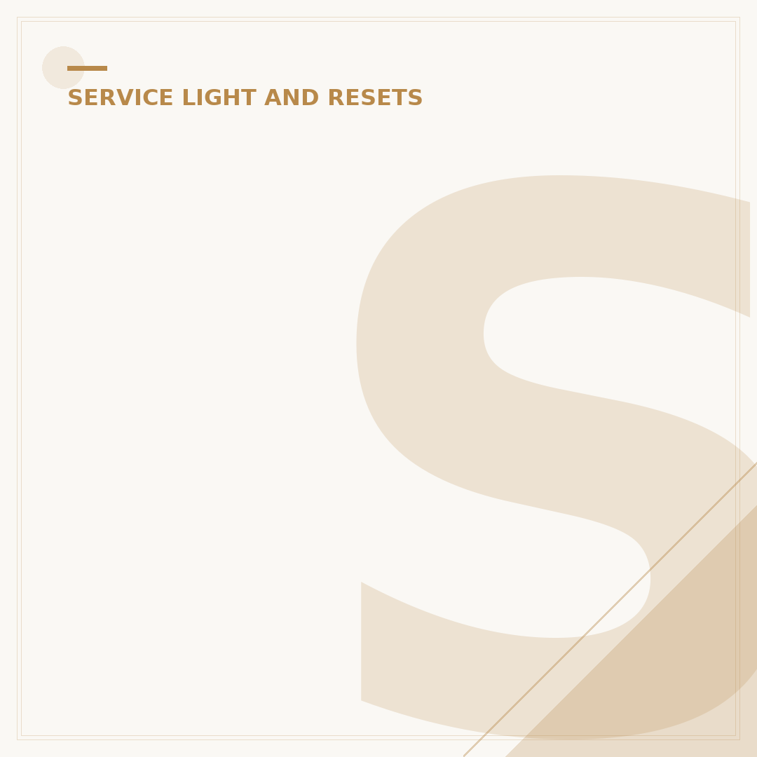 Suzuki Swift Oil Light Reset: Avoid Common Mistakes