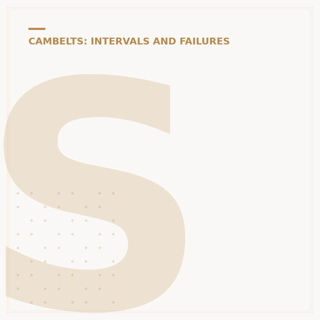Symptoms of Cambelt Problems: What to Look For