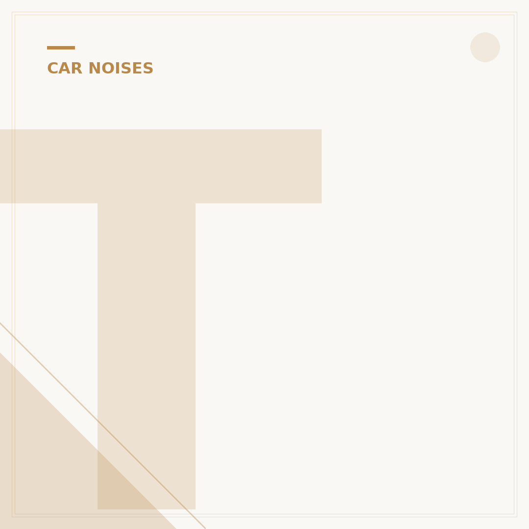 Ticking Noise When Accelerating: Common Causes Explained