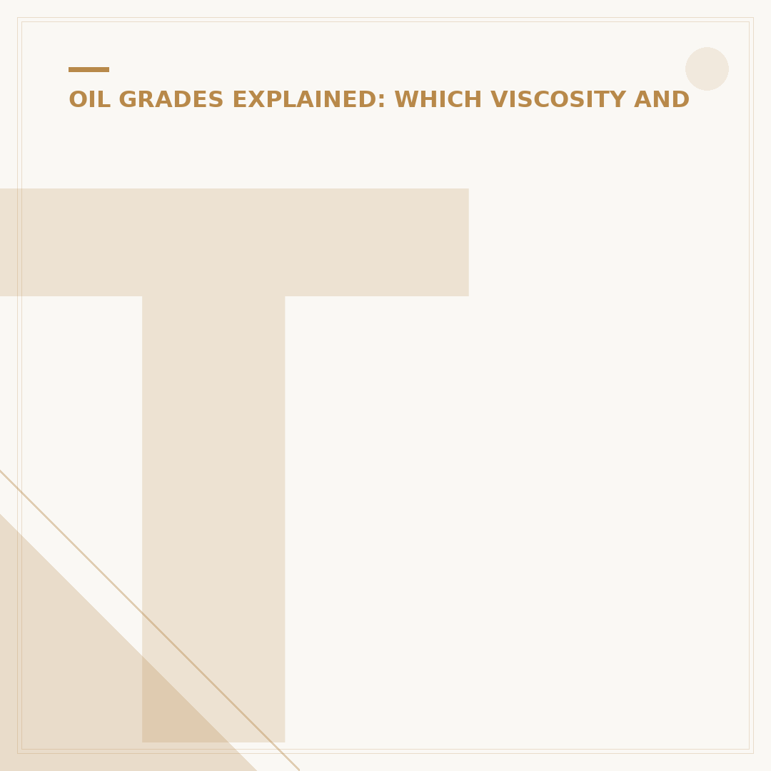 Toyota Engine Oil 0W20: Choosing the Right Grade