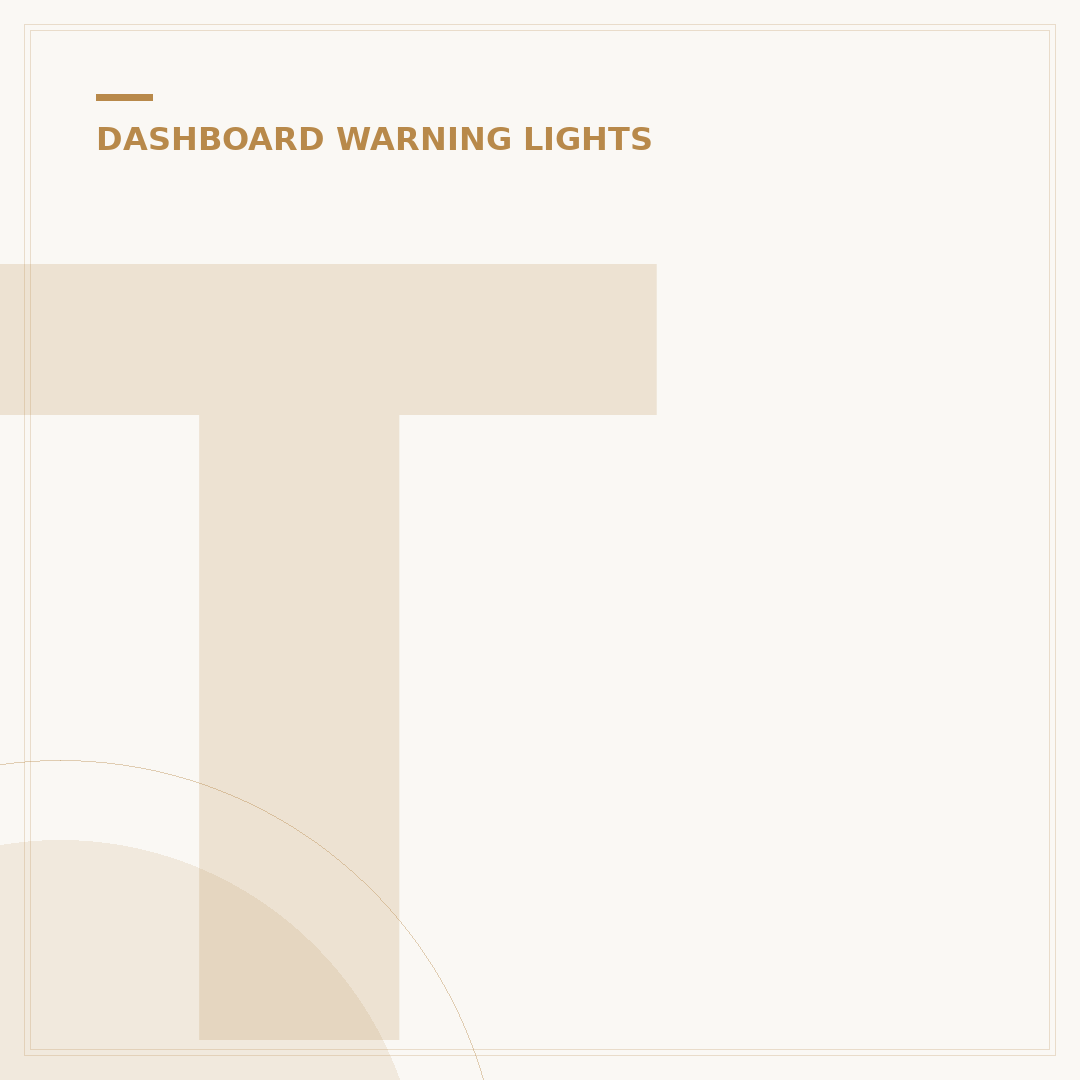 Tyre Pressure Monitoring System Warning Light: What It Means