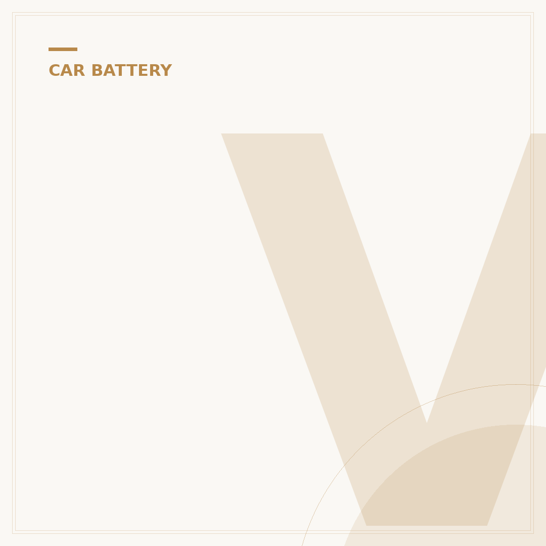 Vauxhall Car Battery