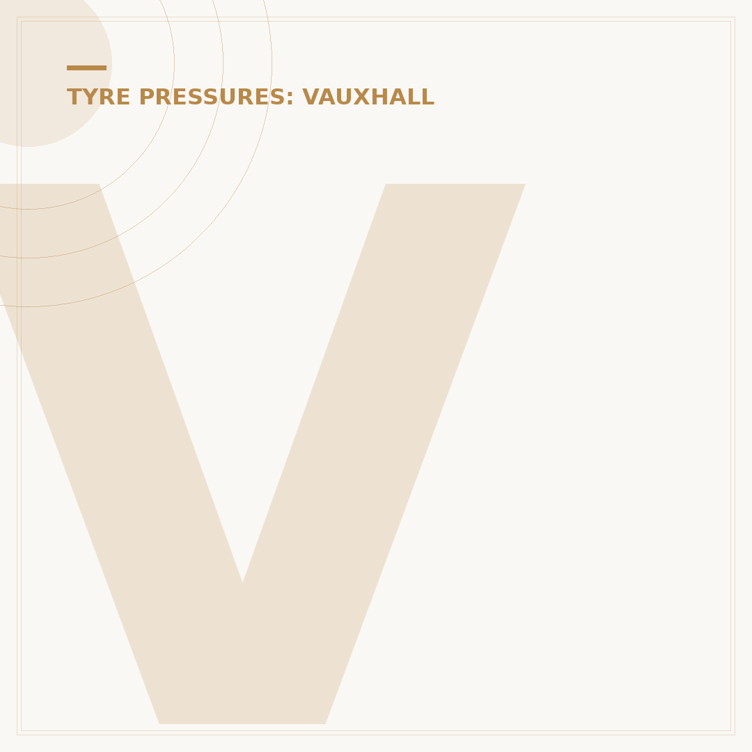 Vauxhall Vivaro Tyre Pressure: What You Need To Know