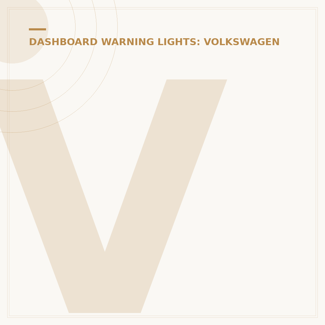 Volkswagen Polo Warning Symbols: What They Mean
