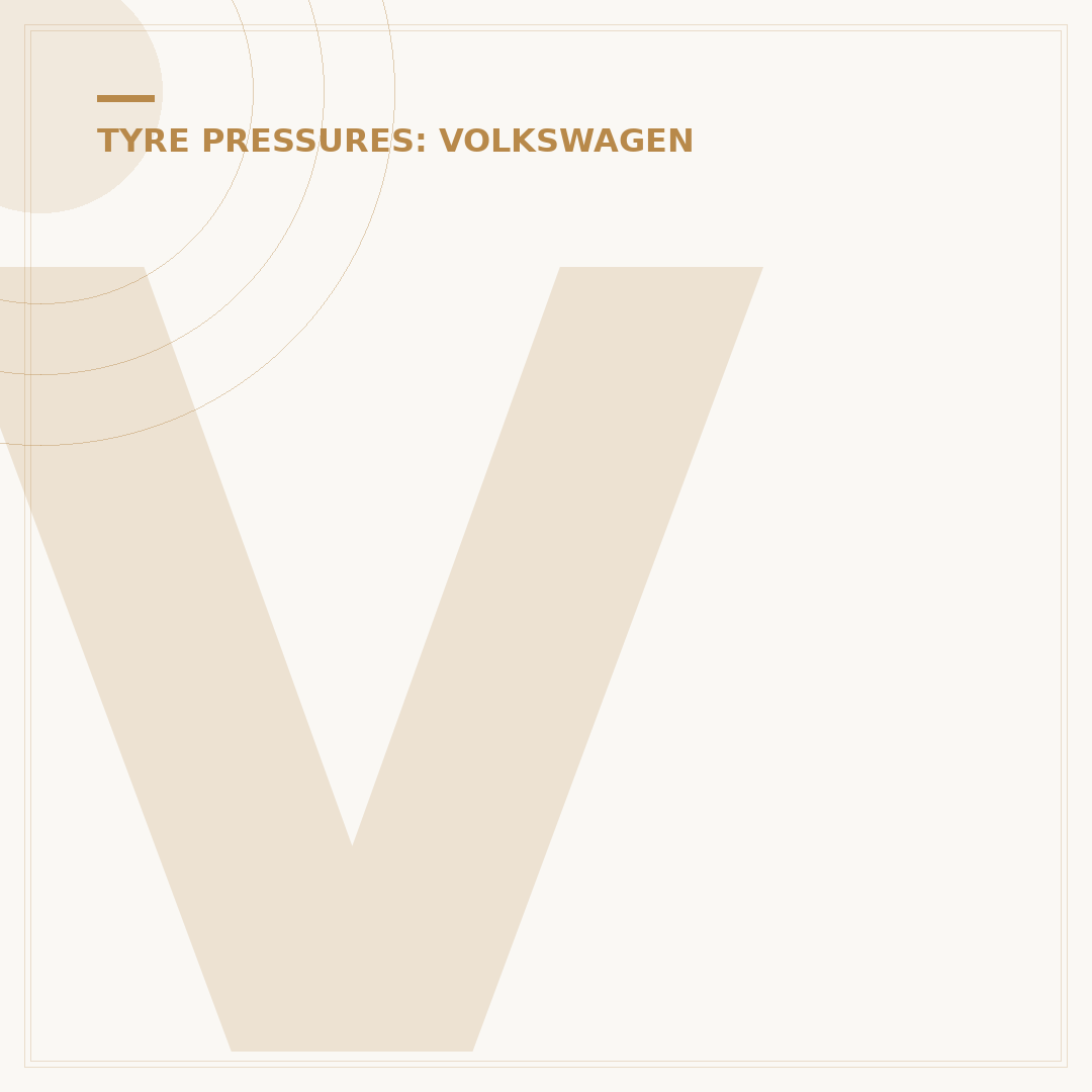 VW Tiguan Tyre Pressure: What You Need to Know