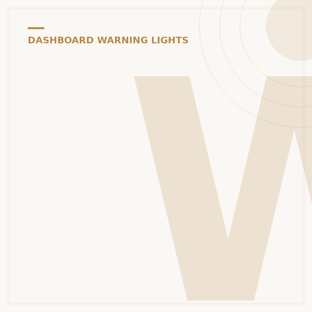 Water in Fuel Filter Warning Light: What It Means