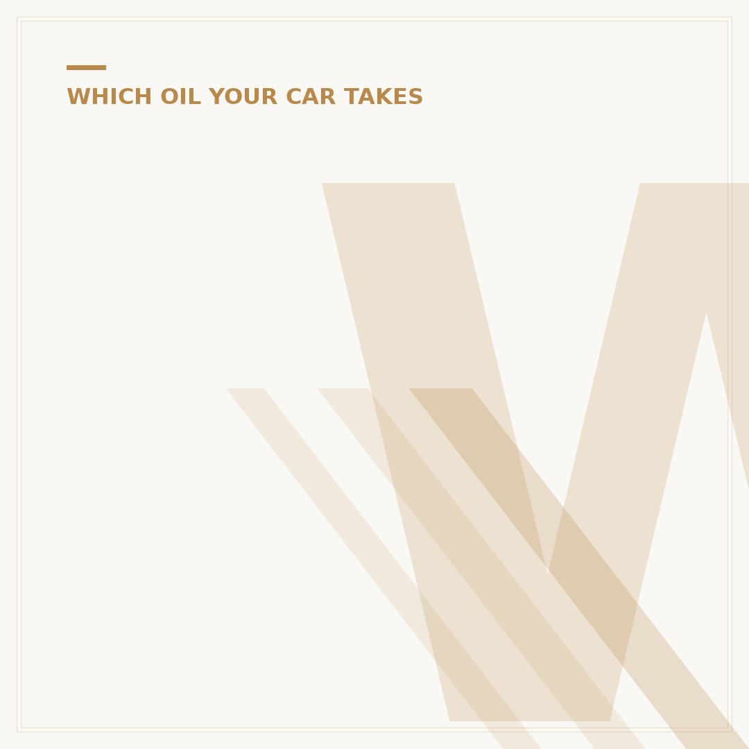 What Oil Does a BMW 1 Series Take? Type & Grade