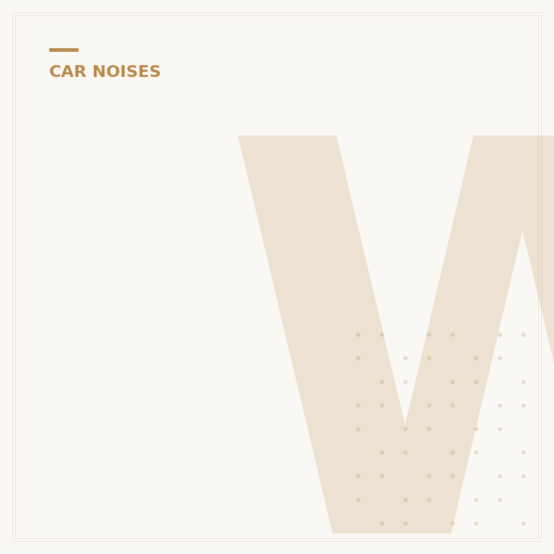 Whining Noise When Accelerating: Common Causes