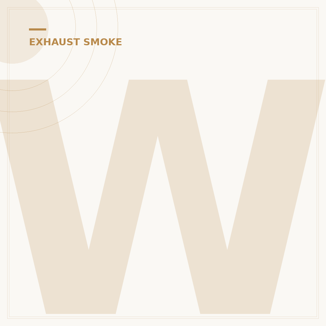 What White Exhaust Fumes Mean: Causes and Solutions