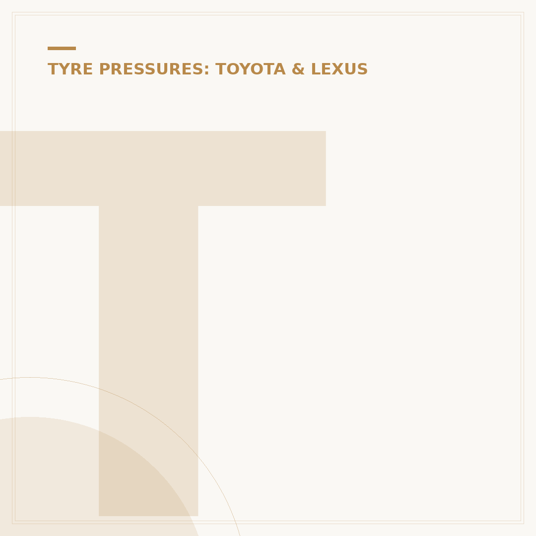 Toyota Yaris Hybrid Tyre Pressure