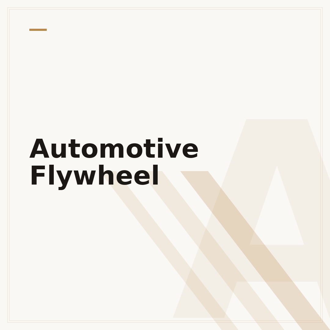Automotive Flywheel