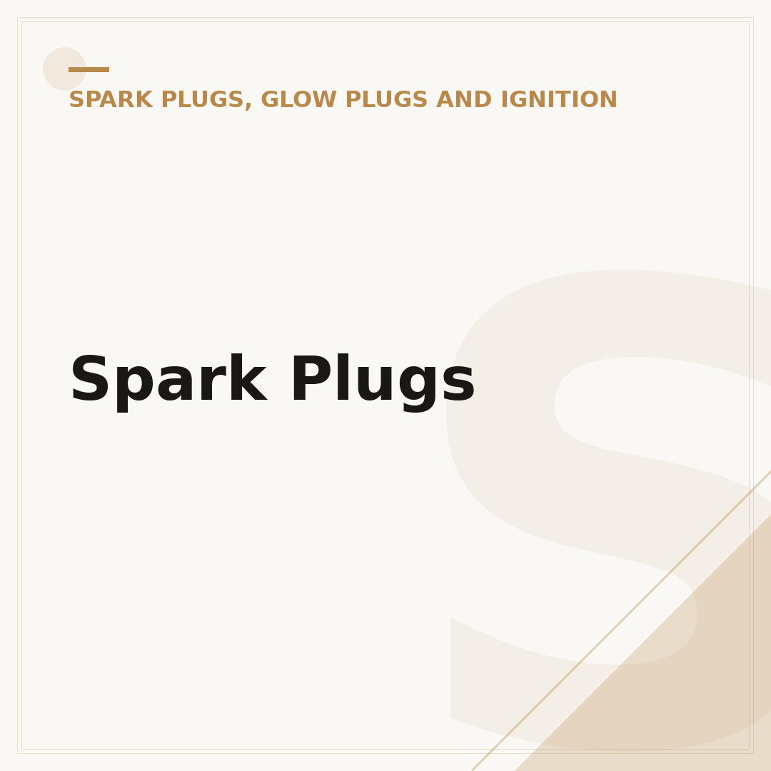Spark Plugs