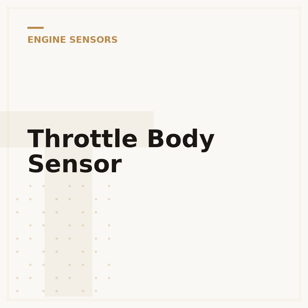 Throttle Body Sensor