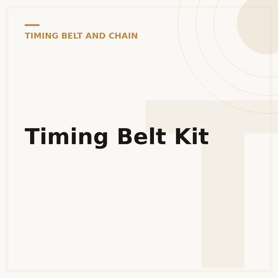 Timing Belt Kit